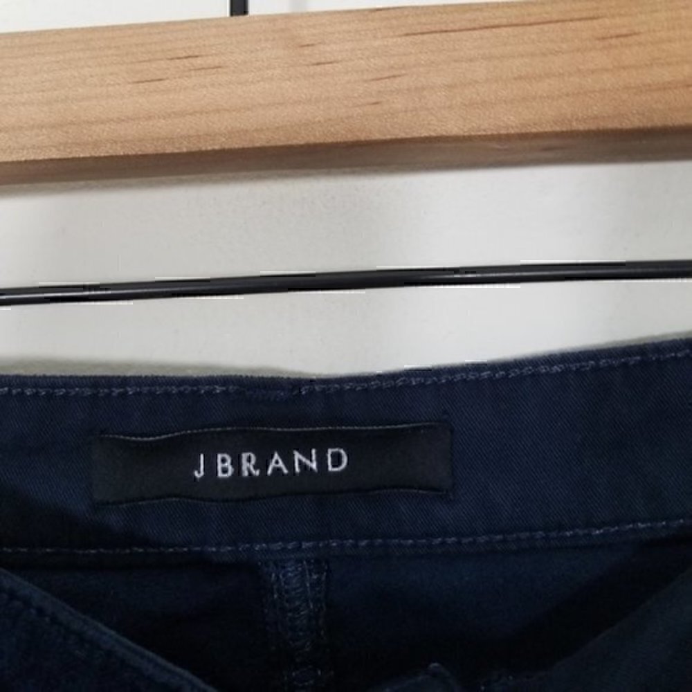 J Brand ZION Blue Velour Velvet Stretch‎ Jeans Size 28 - Picture 5 of 9
